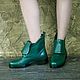Order Shoes ' Modern green». Hitarov (Hitarov). Livemaster. . Boots Фото №3