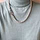 Бусы из гематита. Колье из гематита. Бусы из камней. Бусы. 4NADYA Jewelry. Интернет-магазин Ярмарка Мастеров.  Фото №2