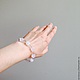 Заказать Браслет из розового кварца - 1. Narcissus Jewelry (Narcissus-J). Ярмарка Мастеров. . Браслет из бусин Фото №3