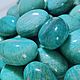 Amazonite is a mint - turquoise (extra tumbling) Madagascar. Cabochons. Stones of the World. Online shopping on My Livemaster.  Фото №2