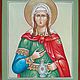 The Holy Martyress Photina the Samaritan woman.( Svetlana) icon, Icons, St. Petersburg,  Фото №1