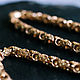 Chain weaving 'Caesar' with a box of gold 585. Chain bracelet. kirillyuvelir42rus (kirillyuvelir42). My Livemaster. Фото №4