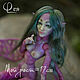 Fairy. Copyright jointed doll. Growth 17cm