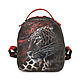 Leather backpack ' Flame of Fire'. Backpacks. Pelle Volare. Online shopping on My Livemaster.  Фото №2