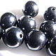 Natural jet beads smooth ball 10mm. Beads1. Elena (luxury-fittings). My Livemaster. Фото №4