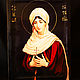 Wooden icon 'Saint Natalia'. Icons. ikon-art. My Livemaster. Фото №4