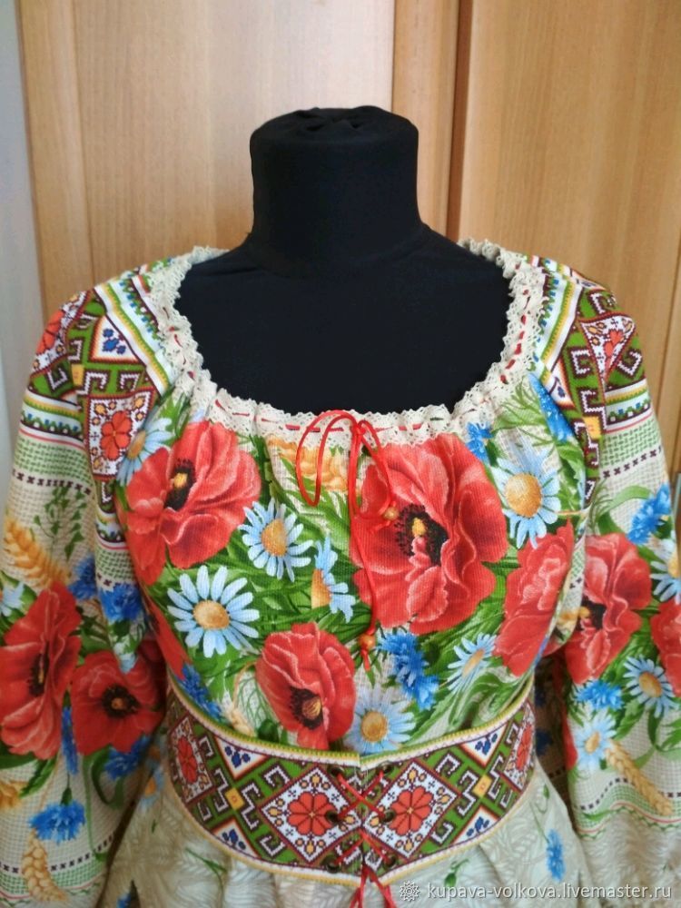 Dress Russian Slavic Polyanochke – купить на Ярмарке Мастеров