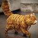 Red cat Garfield in the style of Teddy nature, Stuffed Toys, Tyumen,  Фото №1