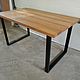 Dining table made of oak 800h1400 mm, Tables, Moscow,  Фото №1