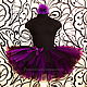 Lush skirt hat (purple). Child skirt. Little Princess. Online shopping on My Livemaster.  Фото №2