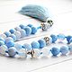 Rosary blue lagoon of agate. Rosary. The star of Siberia. Online shopping on My Livemaster.  Фото №2