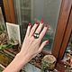Винтаж: Винтажный серебряный Мексиканский перстень с двумя камнями. Колье винтажные. Antiki777. Ярмарка Мастеров.  Фото №6