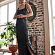 Вечернее черное длинное в пол платье из пайеток, Платья, Москва,  Фото №1