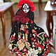 El Día de Muertos (День Мертвых), Интерьерная кукла, Анапская,  Фото №1