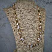 Украшения handmade. Livemaster - original item necklace made of natural mother of pearl. Handmade.