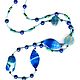Decoration with natural stones blue agate lapis variscite. Necklace. Jewerly Perls Shop Azazu-ru. Online shopping on My Livemaster.  Фото №2