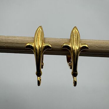 Материалы для творчества ручной работы. Ярмарка Мастеров - ручная работа 1048 Швензы с покрытием жёлтого золота. Россия.. Handmade.