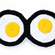 Sleep mask 'Wake up for breakfast' cotton 100%. Sleep masks. Good morning. Online shopping on My Livemaster.  Фото №2