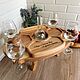 Винница винный столик из дерева, Подносы, Тольятти,  Фото №1