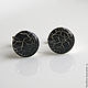 Cufflinks Cobweb black and silver color. Cuff Links. fiorellino. My Livemaster. Фото №5