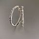 Ледяной блеск. Серьги-кольца. Subbotina-jeweler. Ярмарка Мастеров.  Фото №4