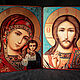 wedding pair. Our lady of Kazan and the Almighty Saved us, Icons, Simferopol,  Фото №1