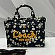 Винтаж: Сумка Coach c цветочным принтом текстиль, Сумки винтажные, Москва,  Фото №1