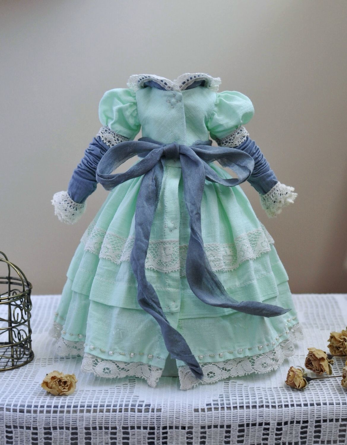 Pullip doll clothes dress Licca Doll pattern Doll Outfit Sewing Pattern Kyumstudio EASY DIGITAL pdf { Isla Dress } Blythe pattern
