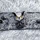 Owl bracelet / owl – transformer (3in1) – bracelet, brooch, pendant. Bead bracelet. Woolen Zoo. My Livemaster. Фото №4