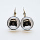 Earrings Taxi (earrings). Earrings. Linda (LKdesign). Online shopping on My Livemaster.  Фото №2