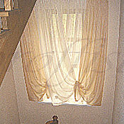 Для дома и интерьера handmade. Livemaster - original item The curtain to the kitchen Profi 3 in 1. Handmade.