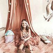 Для дома и интерьера handmade. Livemaster - original item Dusty rose canopy / children`s Tent. Handmade.