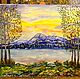 Colorful landscape(oil,50h60,oil on canvas p-ke), Pictures, Moscow,  Фото №1