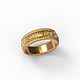 Wedding Ring 585 gold (Ob20). Engagement rings. anna-epifanova. Online shopping on My Livemaster.  Фото №2