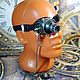 Steampunk monocle 'Nuts Professor-10' with eyepiece. Subculture Attributes. Neformal-World (Alexander Rusanov). Ярмарка Мастеров.  Фото №4