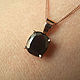 Black diamond pendant 'Mirage' buy. Pendants. luxuryclub. My Livemaster. Фото №5