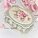 `Chateau Roses` Box in the romantic style of shabby chic Alan Azarov Fair Masters Handmade to Buy a new Box for home and interior antique dusty rose
