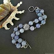 Украшения handmade. Livemaster - original item Bracelet . aquamarine. Handmade.