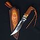 Hunting knife 'Scorpion' forged steel H12MF, Knives, Chrysostom,  Фото №1