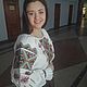 embroidered shirt. Blouse with traditional embroidery. People\\\'s shirts. MARUSYA-KUZBASS (Marusya-Kuzbass). My Livemaster. Фото №4