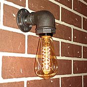 Потолочный светильник-люстра в стиле Лофт (Loft), Индастриал, Стимпанк