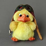 Куклы и игрушки handmade. Livemaster - original item The pilot Duckling. Pilot. Handmade.