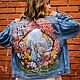 Customization painting clothes Alice in Wonderland, Outerwear Jackets, Omsk,  Фото №1