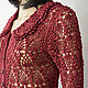Silk Crochet Dress. Dresses. Crochet by Tsareva. Online shopping on My Livemaster.  Фото №2