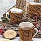 Mug in a sweater Coffee with cinnamon, Mugs and cups, Moscow,  Фото №1