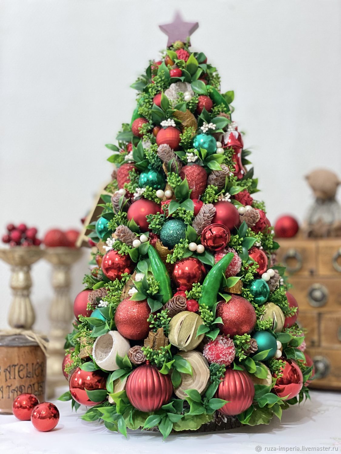 Большая Елка Merry Christmas купить в интернет-магазине Ярмарка ...