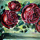 Картина маслом "Вечерние розы", Картины, Санкт-Петербург,  Фото №1