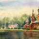 Watercolor. Painting watercolor. Landscape. Summer in Ostankino. Pictures. ArtShipilina. Online shopping on My Livemaster.  Фото №2