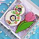El conjunto de jengibre en el 8 de marzo. El pan de jengibre día de la Mujer. Gingerbread Cookies Set. sweets for joy (galinadenisenko). Интернет-магазин Ярмарка Мастеров.  Фото №2