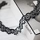  Graphite Lace Necklace, Necklace, Kishinev,  Фото №1